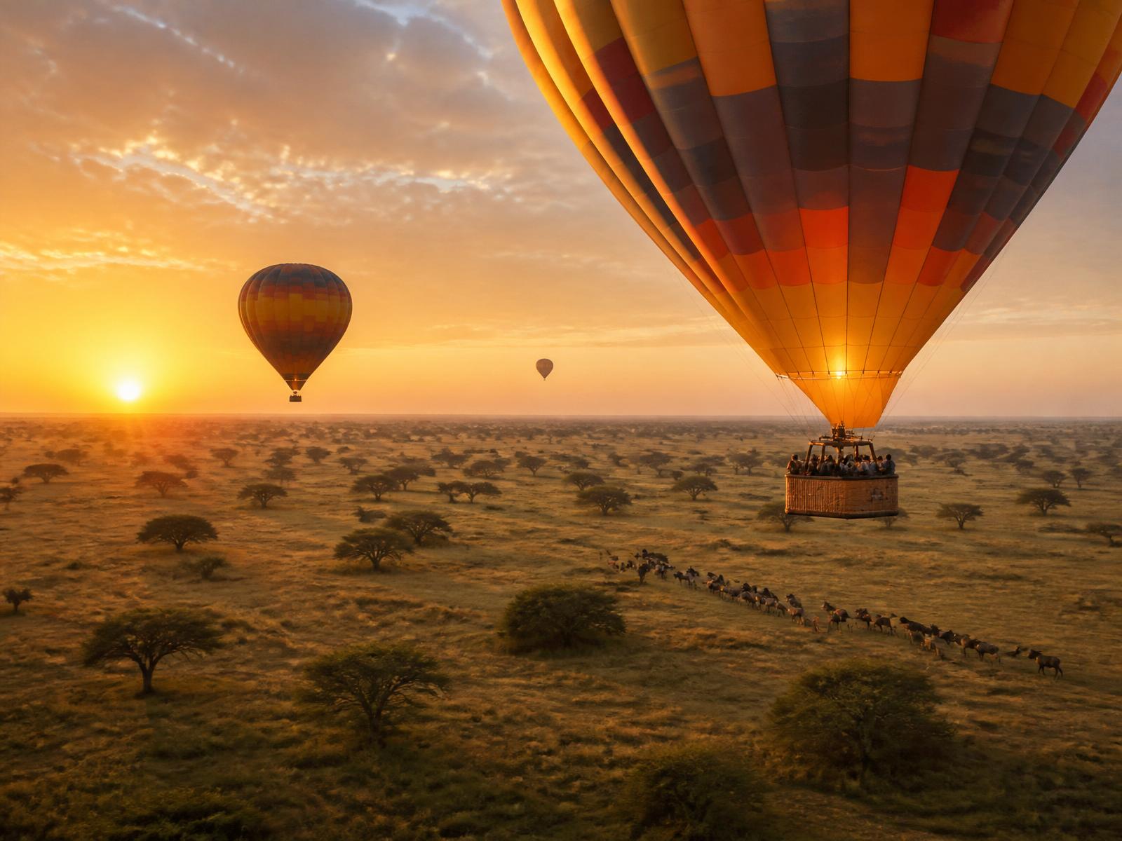 Balloon safari